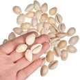 thumbnail image 2 of 500 g Cowrie Shell Pendants White 17~22x11~16x9~11mm Hole: 1mm 320pcs/500g, 2 of 7