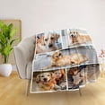 thumbnail image 3 of Blanket with Photos Text, Personalized Blankets with Pictures Aniversary Birthday Valentine's Day Gifts, Customized Photo Gifts for Women,Men,Families,Boyfriend,Girlfriend Blankets, 3 of 5