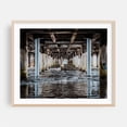 thumbnail image 2 of Under the Pleasure Pier at Galveston - Galveston Texas Photography Industrial Architecture Seascape Waves Nautical Coastal Water Unframed Wall Art Print 36 x 48 inches, 2 of 6