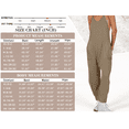 thumbnail image 5 of ANRABESS Womens Overalls Jumpsuit Sleeveless Spaghetti Strap Summer Casual Lightweight Loose Fit Baggy Pants with Pockets, 5 of 8