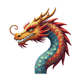thumbnail image 3 of Realistic Dragon Stickers, Waterproof Dragon Sticker for Water Bottle Laptop Phone Cases Planner Skateboard Luggage Helmet Party Favor Decor, Ideal for Adults Teens Teacher Rewards, 3 of 8