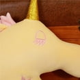 thumbnail image 2 of Soidarity Unicornio de dibujos animados, almohada para reposacabezas de viaje, Animal en forma de U, cojín de jirafa para el cuello, juguete de peluche Escalada Numero 3 Soidarity OD015814-03, 2 of 6