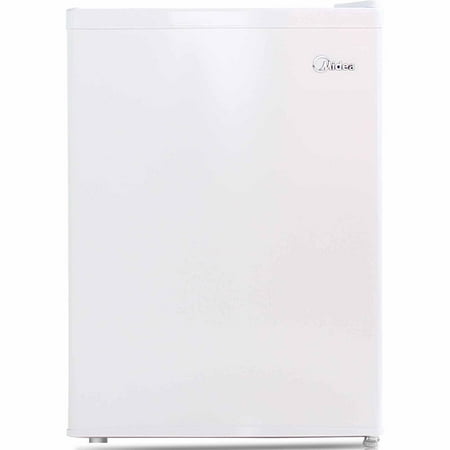 Midea 2.4 Cu Ft Compact Refrigerator with Freezer WHS-87LW1,