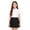 Black #06, variant on Girls Pleated Uniform Skirts with Shorts Elastic Waist Toddler Kids Cute Mini Tennis Skirt Back to School Clothes,150