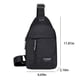 thumbnail image 3 of 1 Pcs Small Sling Bag, Crossbody Chest Shoulder Water Resistant, Sling Purse Travel Bag For Men Women Boys With Earphone Hole, 3 of 9