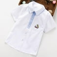 thumbnail image 4 of Boys' Tops, Tees & Shirts Fashion Casual Button Down Shirt Short Sleeve Top Summer School Clothes Size 3-14, 4 of 7
