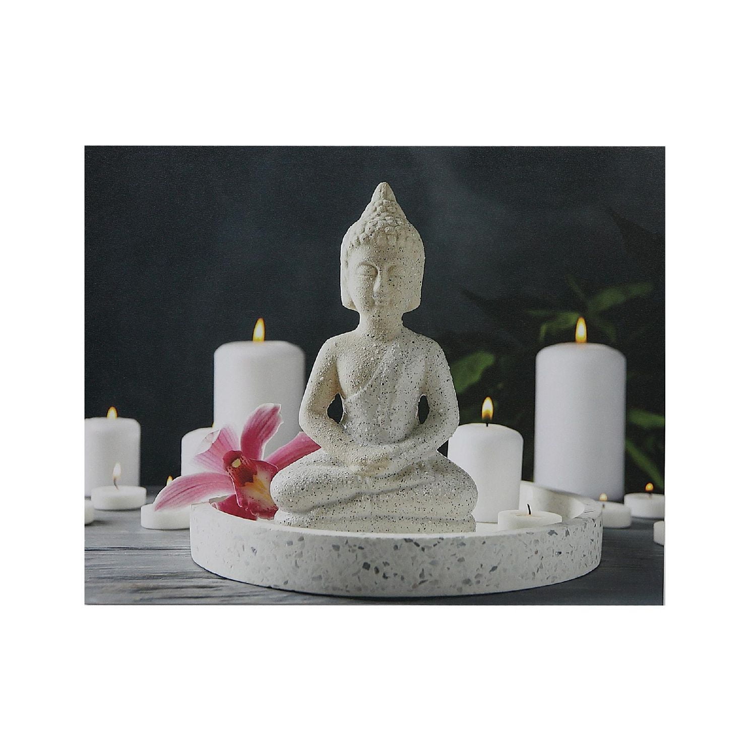 Toile Art Mural Zen Bouddha - Ensemble De 4