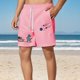 thumbnail image 1 of WILLBEST Pantalones Cortos para Hombre, Informales, con Estampado de Dinosaurio, de Verano, Cómodos, Holgados, Unisex, de 5 Pulgadas, para Uso Diario, Deportes y Actividades Al Aire Libre., 1 of 4