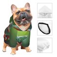 thumbnail image 3 of Balery Tree Frog Sudadera con Capucha para Perros Pequeños – Ropa para Mascotas, Disfraz para Perros y Gatos, Ideal para Fiestas y Cosplay-Large, 3 of 7