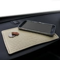 thumbnail image 2 of FH Group Universal Fit Leatherette Car Seat Cushion Covers for Auto SUV Truck Van w/ Beige Dash Mat, 2 of 5