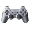 Silver Dual Shock Controller - PS2 Playstation 2 (Refurbished)