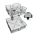 thumbnail image 3 of Cestas desmontables de 2 niveles Encimera de cocina resistente Soporte de almacenamiento de mesa Estante Estante Tazones perfecl tazones de frutas, 3 of 8