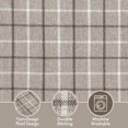 thumbnail image 2 of Cortina Madison Park Anaheim Cabin Plaid 50x95 Marron, 2 of 7