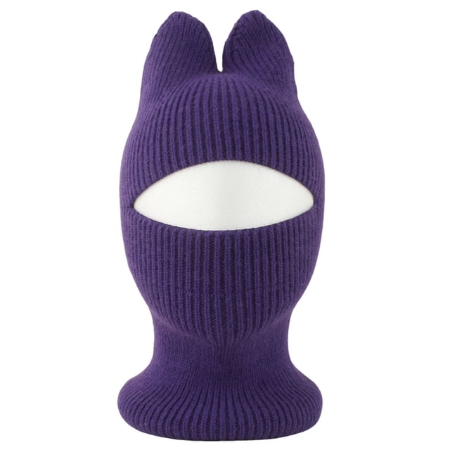 Face Mask for Sun Protection, Kids' Winter Warm Knit Mask and Ear Cover Cap