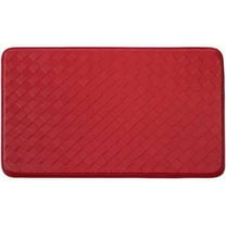 Chef Gear Faux-Leather Diamond Weave 18 x 30 in. Comfort Chef Mat