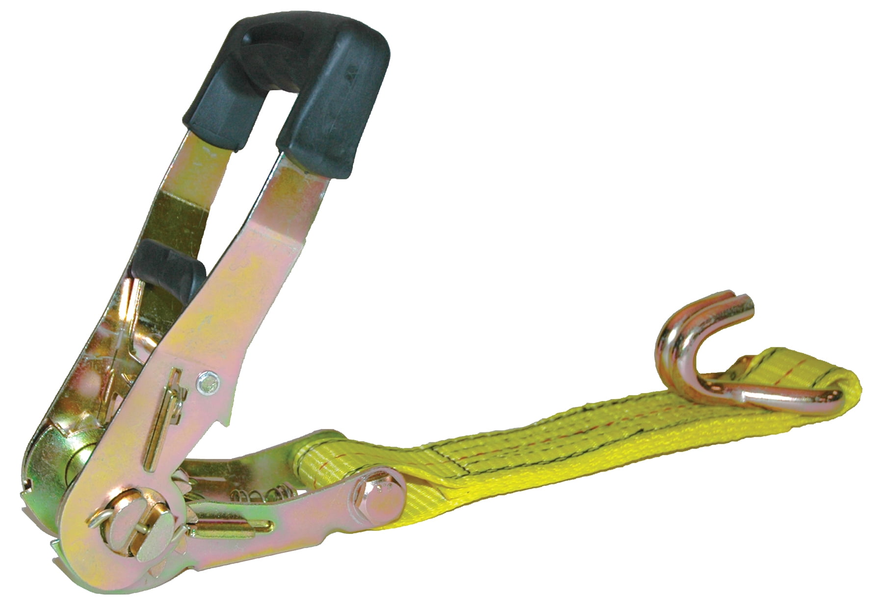 Flat Hook PROGRIP 05344 Heavy Duty Ratchet Tie Down Replacement Strap with Webbing 30 x 2