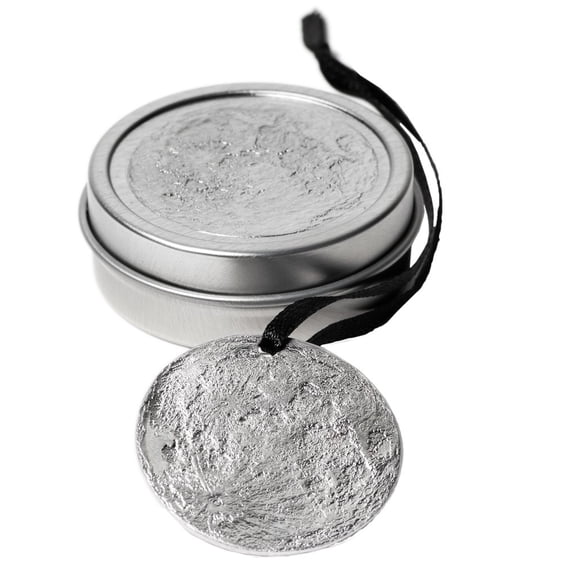 Full Moon Ornament with Moon Tin