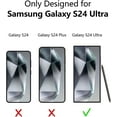 thumbnail image 3 of SINBEE [2+2 Pack] Galaxy S24 Ultra Privacy Screen Protector and Camera Lens Protector, 9H Tempered Glass, HD Clear, Anti Scratch, Ultrasonic Fingerprint Suppor for Samsung Galaxy S24 Ultra, 3 of 8