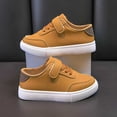 thumbnail image 4 of Girl's Hook-and-Loop Casual Sneakers Low Top Flat Walking School Board Shoes for Playground Outdoor, 4 of 6