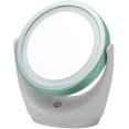 thumbnail image 1 of LED Tabletop Vanity Mirror Double Sided Makeup Mirror Touch Screen Switch Mirrors for Women Dressing Room Bedroom, 1 of 8