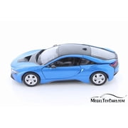 2018 BMW i8 Coupe, Blue - Showcasts 79359/16D - 1/24 scale Diecast Model Toy Car (Brand New but NO BOX)