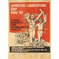thumbnail image 2 of Anonymous 18x24 Gold Ornate Framed and Double Matted Museum Art Print Titled - African Liberation Day May 20 (1970), 2 of 4