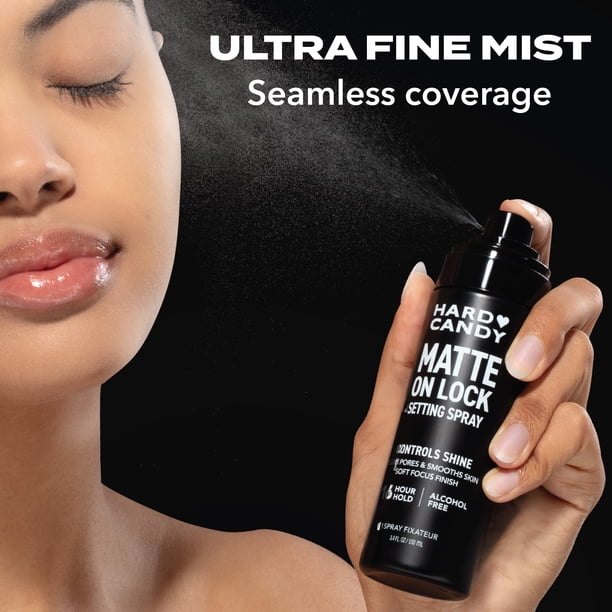 Hard Candy Matte On Lock Setting Spray, Alcohol-Free, 16 Hour Hold