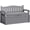 Grey, variant on SENYUM Upgrade Storage Bench Outdoor Indoor, Durable All-Weather Seating with Hidden Storage, Lockable Deck Box for Garden, Patio, Poolside