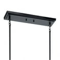 thumbnail image 6 of 52033BK Kichler Lighting Kitner - 3 Light Linear Chandelier In Vintage Industrial Style-18.5 Inches Tall and 10.5 Inches Wide-Black Finish, 6 of 7