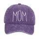 thumbnail image 2 of Gorra de béisbol bordada para mamá, regalo para el Día de la Madre, moderna, ajustable, elegante, para verano. Púrpura, 2 of 9