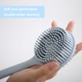 thumbnail image 4 of Cepillo Exfoliante Manija Larga Back SproBber Silicone Bathes para Hombres Mujeres, 4 of 9