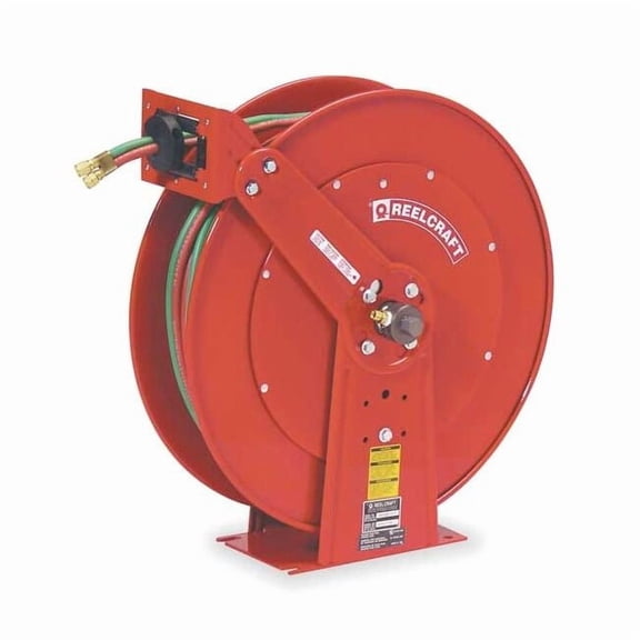 Reelcraft Welding Hose Reel,3/8" ID,75 ft,T Grade TW86075 OLPT