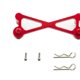thumbnail image 3 of Kit de columna de montaje de carrocería frontal de metal 1:24 para accesorios Axial SCX24 C10 rojo, 3 of 5