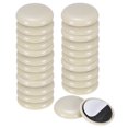 thumbnail image 1 of Uxcell 24-Pack Deslizadores de Muebles 1.3" Diámetro Autoadhesivos Redondos [Blanco], 1 of 1