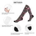 thumbnail image 5 of Sikiie Various Languages Mother 1 Pairs Compression Socks for Men and Women 15-20 mmHg Running Support Socks, 5 of 7