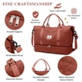 thumbnail image 5 of Gynky Travel Duffle Bag Weekender Bags for Women with Shoe Compartment Carry on Overnight Bag Gym Duffel Bag with Wet Pocket Hospital Bags for Labor and Delivery, 5 of 8