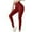 Red, variant on Kovlvoll Yoga Leggings for Women High Waisted Stretchy Butt Lifting Solid Color Comfy Workout Sports Yoga Legging