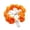 A, variant on XHKUYI Artificial Marigold Flowers String Lights 5FT, Fabric Marigold Garland with 10 Warm LEDs, Diwali Decorations for Home, Wall, Door, Room Altar Decor