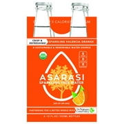 Asarasi Organic Sparkling Valencia Orange Tree Water