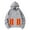 Grey, variant on Men's Winter Warm Casual Hooded Sweatshirt Lined Soft Comfortable Pullover for Outdoor Activities