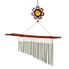 Sun Face Flute Bamboo Chime Yellow
