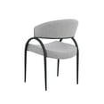 thumbnail image 2 of Jennifer Dining Chair, Set of 2, Grey/Black, 2 of 4