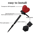 thumbnail image 4 of 1PCS Solar Love Garden Light-Rojo Adepaton CPB-US-DYP859-1, 4 of 5