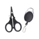 thumbnail image 1 of Tijeras de pesca, accesorios de pesca, multiherramienta, portátil, duradero, tijeras de hilo de pescar, Cortador de línea trenzada para hilo de pesca, 1 of 9