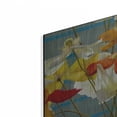 thumbnail image 2 of Luxe Metal Art 'Stripes And Solids' by Jan Mclaughlin, Metal Wall Art, 12"x12", 2 of 9