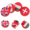 thumbnail image 2 of 4pcs Tennis Shock Absorber Flag Shape Silicone Tennis Racket Dampener Absorber, 2 of 9