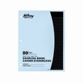thumbnail image 3 of Hilroy Exercise Books, 3 pack, 7mm ruled paper with margin, Composition Books 10-7/8" X 8-3/8", Ruled, 80 Pages, Assorted Colours, 3 Books, 80 Pages Each, 3 of 5