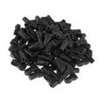 thumbnail image 1 of 100Pcs Hook Stop Lock Safety Lockout Anti Sweep Hook Padlock Anti-Theft Lock for Lock Black 6 mm, 1 of 9