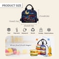 thumbnail image 7 of Yuyamidu Aesthetic Mushroom Lunch Box for Kids 8-12 Snail School Lunch Bag for Teen Girls 4th Grade Elementary/Middle School Lunchbox with Adjustable Strap Front Pockets Students Gifts, 7 of 7
