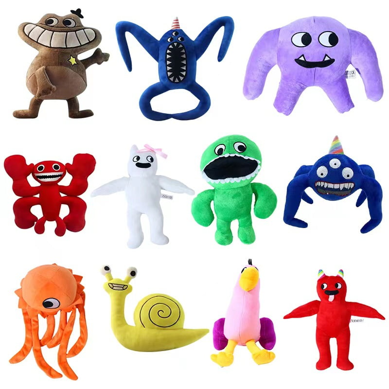 8-10Pcs Rainbow Friends action Figures Toy Game Character Doll Blue Monster  gift